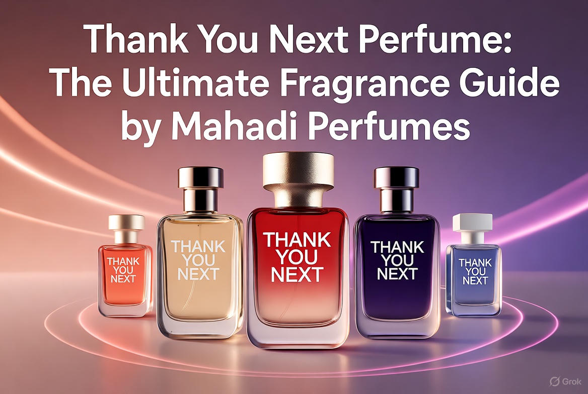 Thank You Next Perfume: The Ultimate Fragrance Guide by Mahadi Perfumes