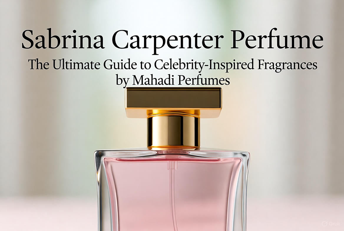 Sabrina Carpenter Perfume: The Ultimate Guide to Celebrity-Inspired Fragrances by Mahadi Perfumes