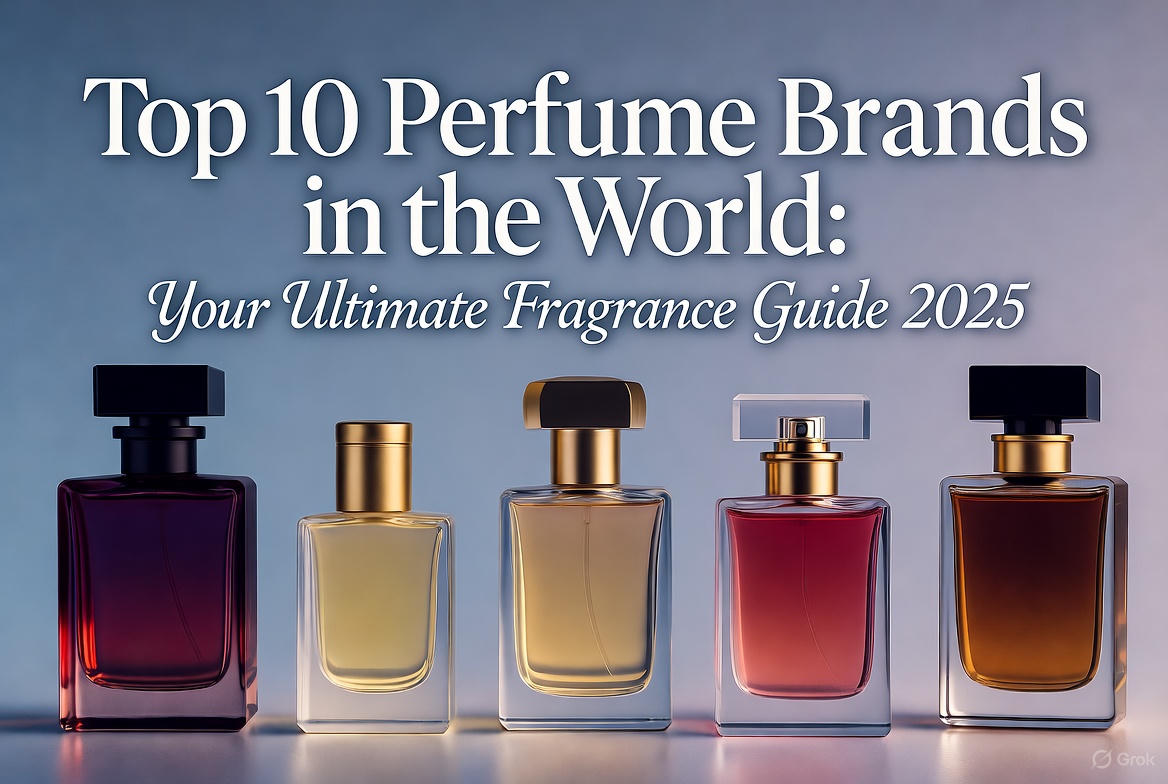 Top 10 Perfume Brands in the World: Your Ultimate Fragrance Guide 2025