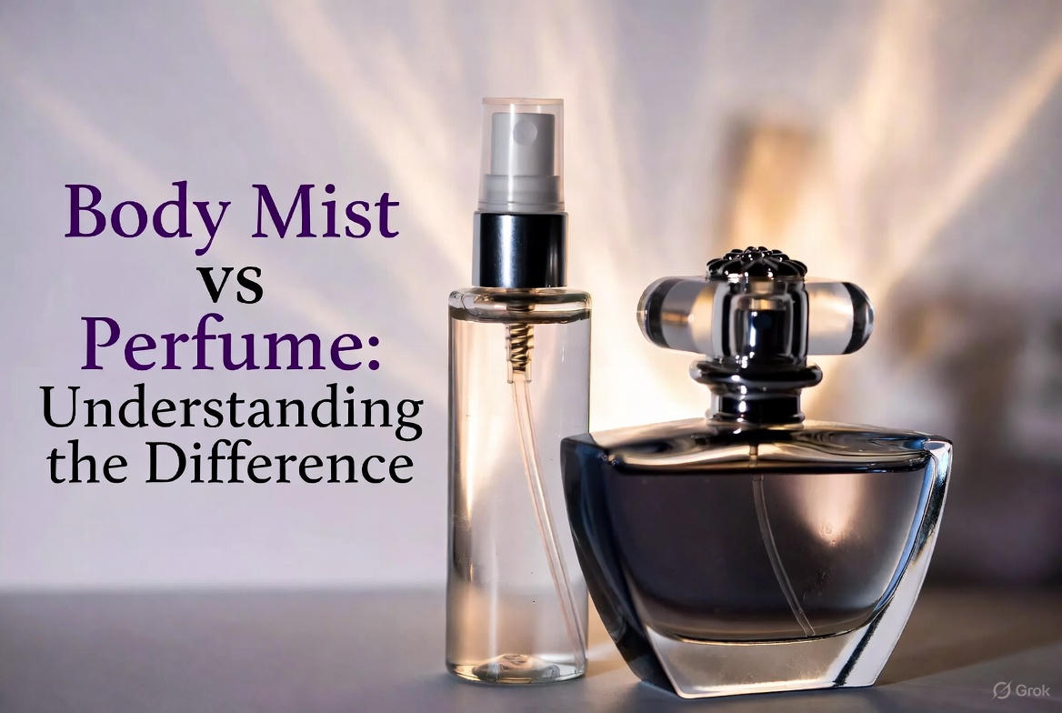 Body Mist vs Perfume: Understanding the Difference | Mahadi Perfumes Complete Guide 2025