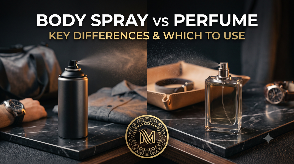 Body Spray vs Perfume: Key Differences and Which to Use