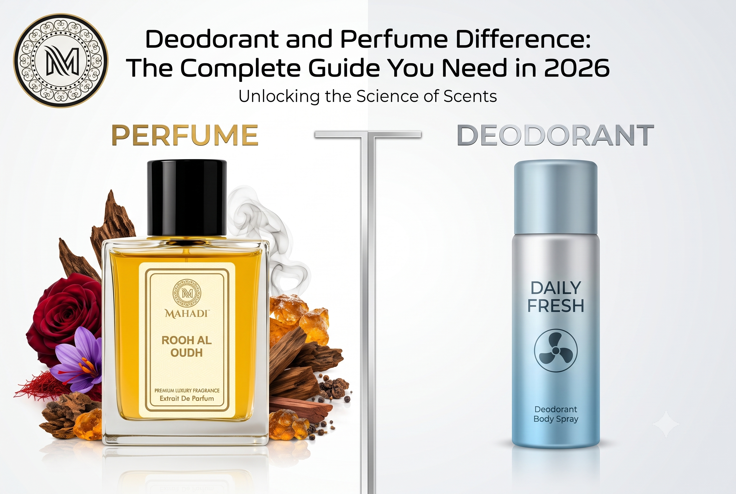 Deodorant and Perfume Difference: The Complete Guide You Need in 2026