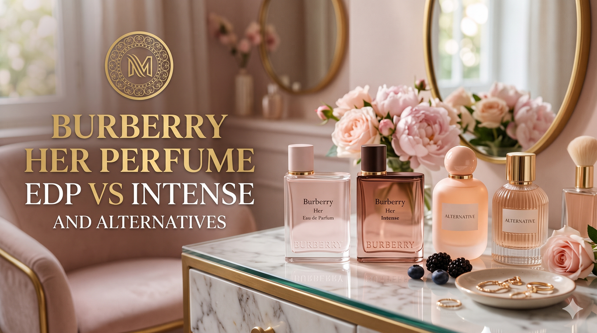 Burberry Her Perfume: EDP vs Intense and Alternatives
