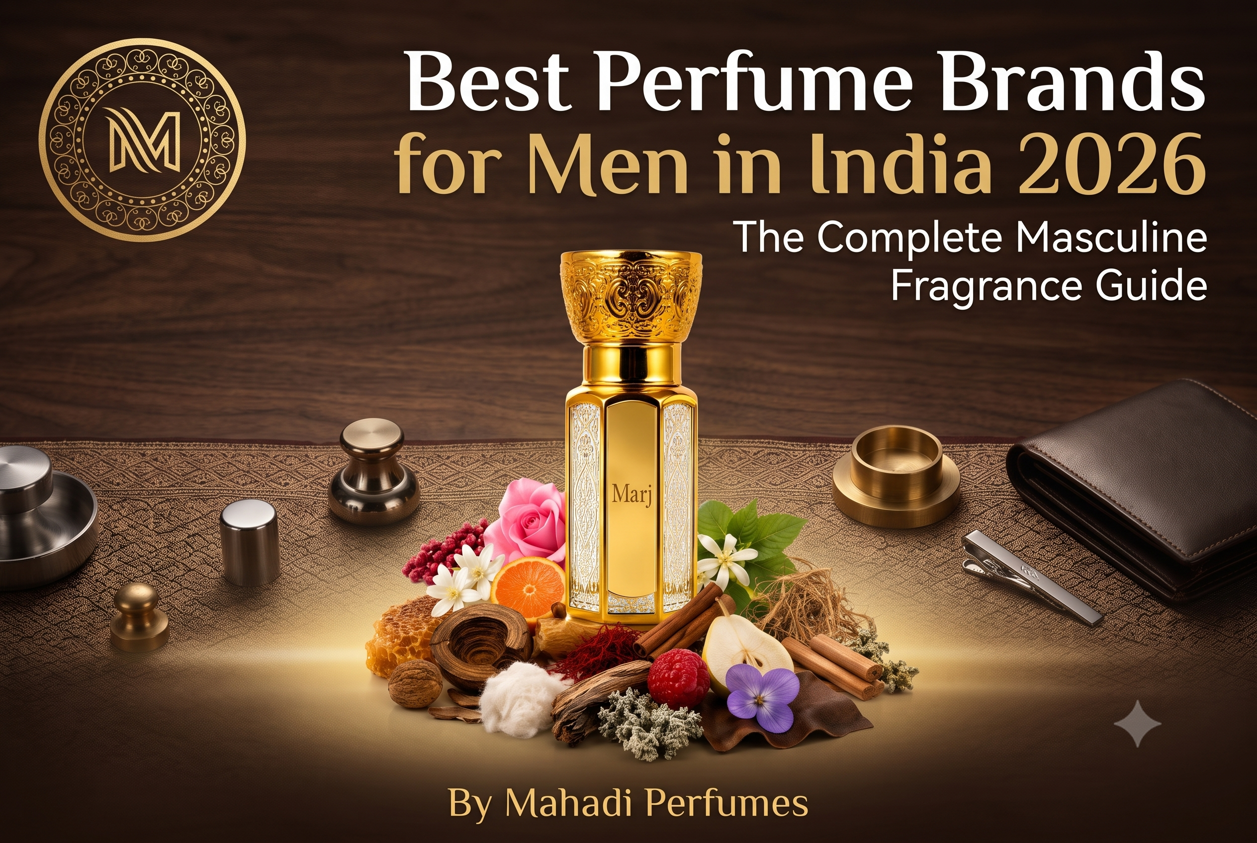 Best Perfume Brands for Men in India 2026: The Complete Masculine Fragrance Guide | Mahadi Perfumes