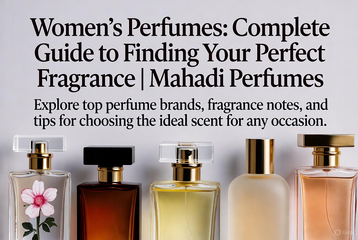 Women's Perfumes: Complete Guide to Finding Your Perfect Fragrance | Mahadi Perfumes