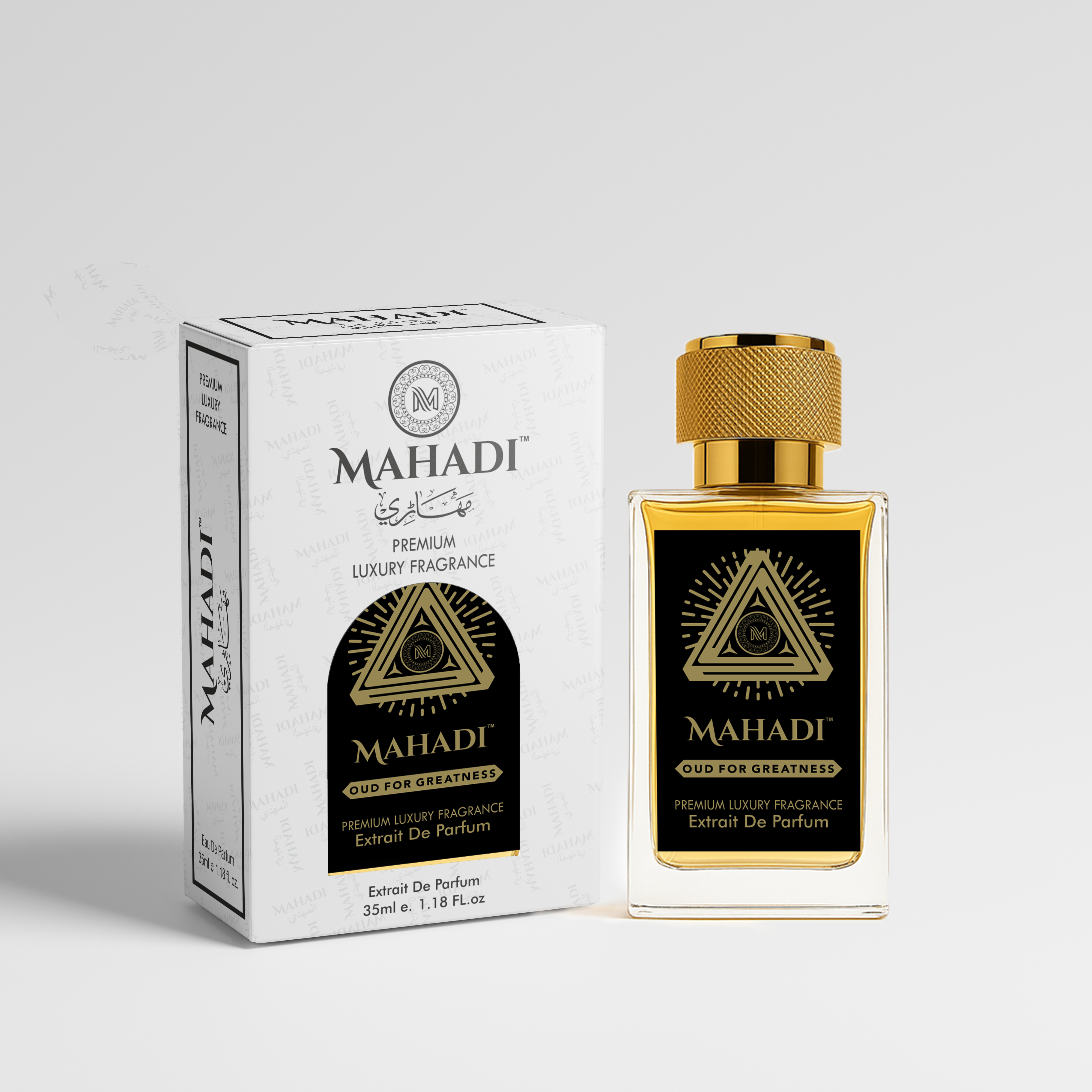 Oud for Greatness Eau de Parfum | Best oud perfumes for men/women | Natural Oud Wood | Long-Lasting | Variants Available : 35 ml / 100 ml