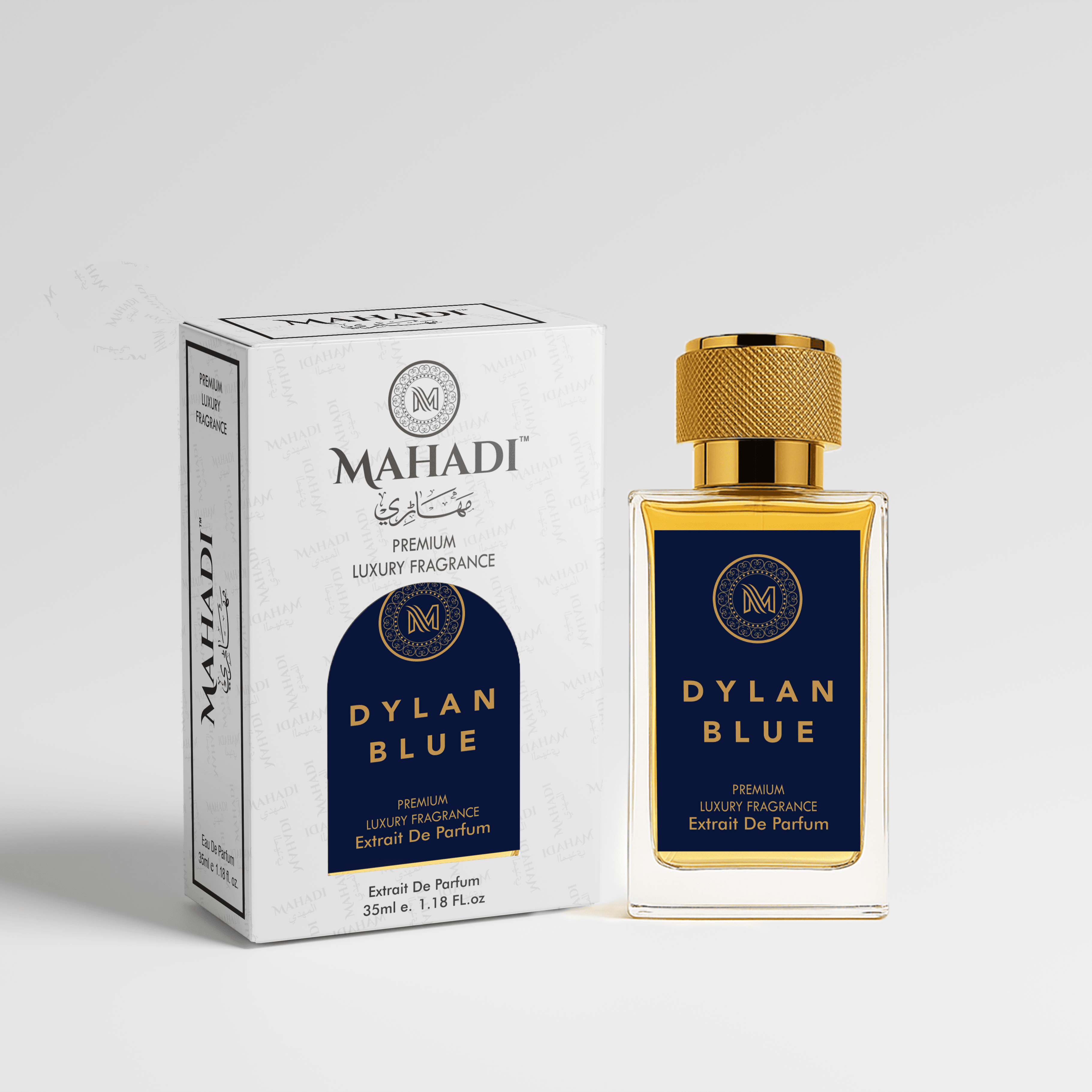 Dylan Blue Pour Homme | Aromatic Woody Fresh Fragrance | Strong and Long Lasting Spray | Luxury Gift for Him | V pour homme dylan blue | Variants Available : 35 ml / 100 ml - Mahadi Perfumes