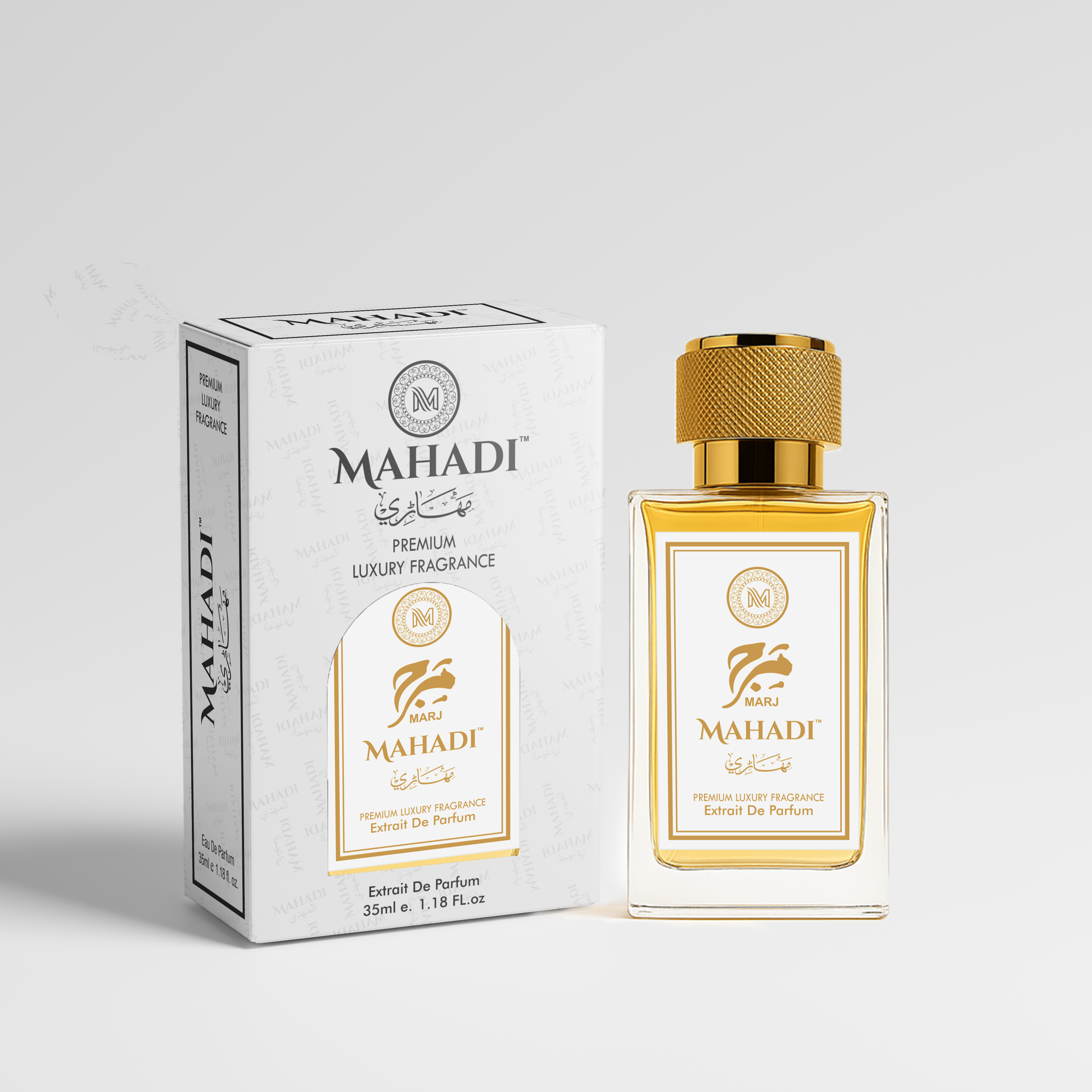 Marj Perfume Eau De Perfume | Premium Long Lasting Fragrance | Variants Available : 35 ml Spray / 100 ml Spray | Mahadi Perfumes