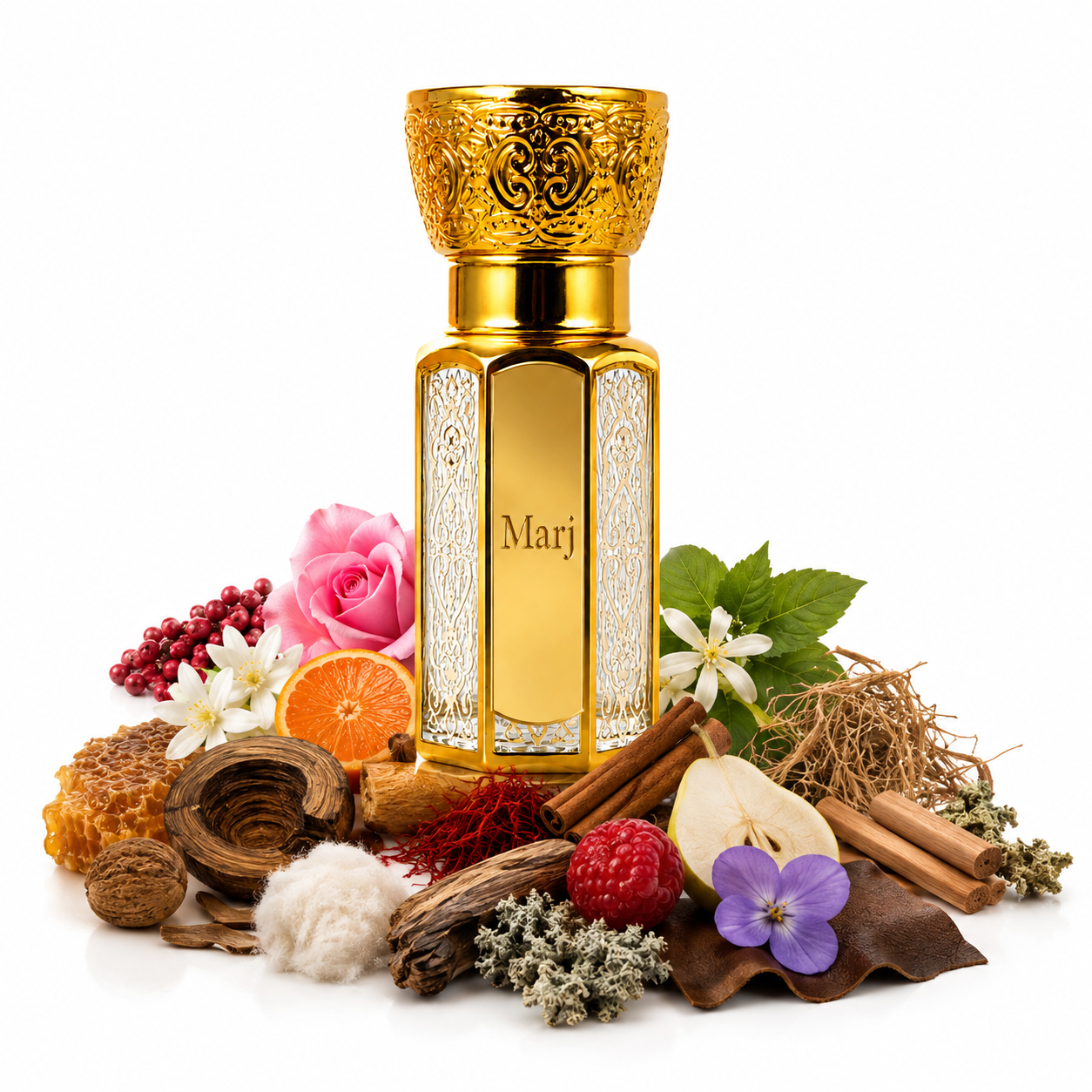 Marj Attar – Luxury Oud, Floral & Woody Long Lasting Unisex attar Oil