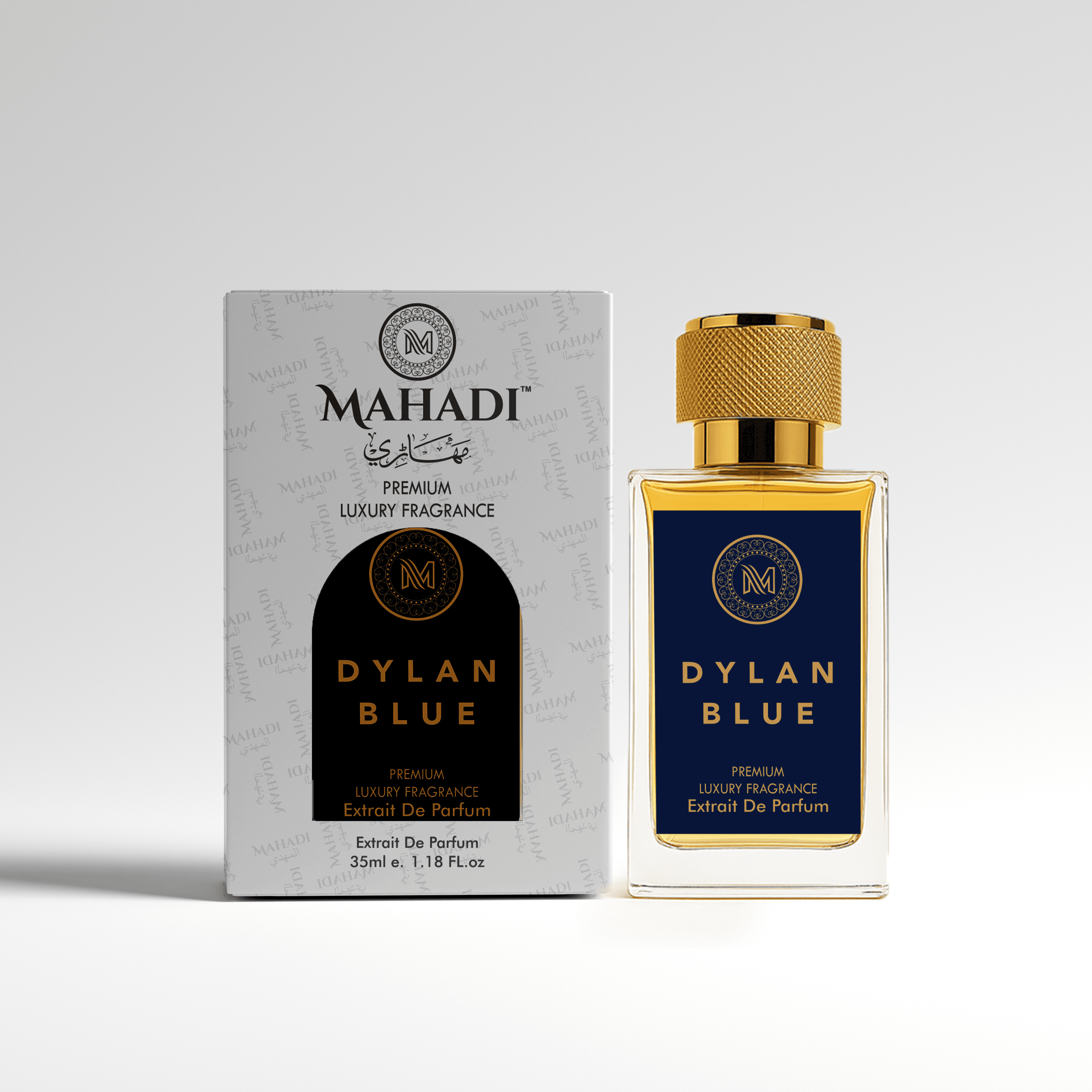 Dylan Blue Pour Homme | Aromatic Woody Fresh Fragrance | Strong and Long Lasting Spray | Luxury Gift for Him | V pour homme dylan blue | Variants Available : 35 ml / 100 ml - Mahadi Perfumes