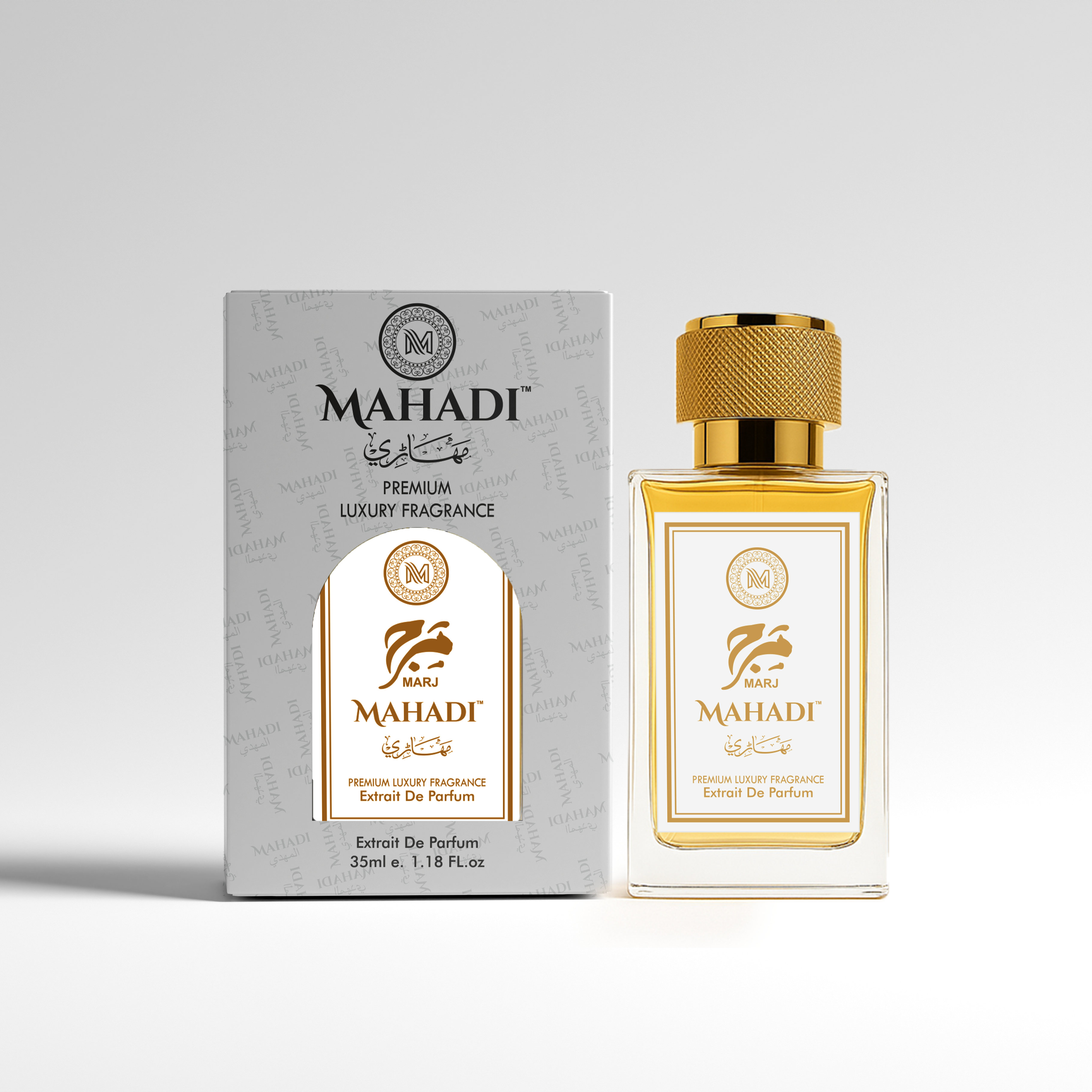 Marj Perfume Eau De Perfume | Premium Long Lasting Fragrance | Variants Available : 35 ml Spray / 100 ml Spray | Mahadi Perfumes