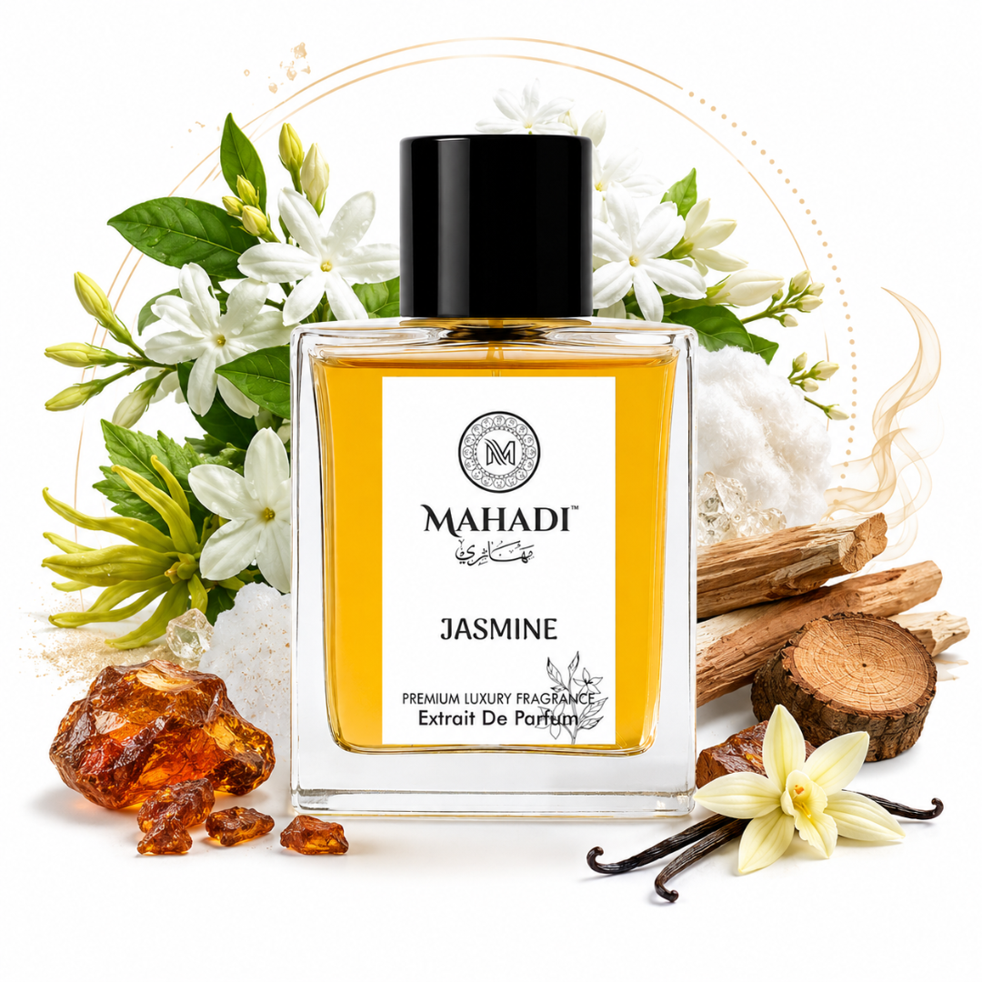 Jasmine Perfume | Extrait De Parfum | Floral Jasmine Fragrance | Long Lasting Unisex Perfume | Premium Arabian Inspired Scent