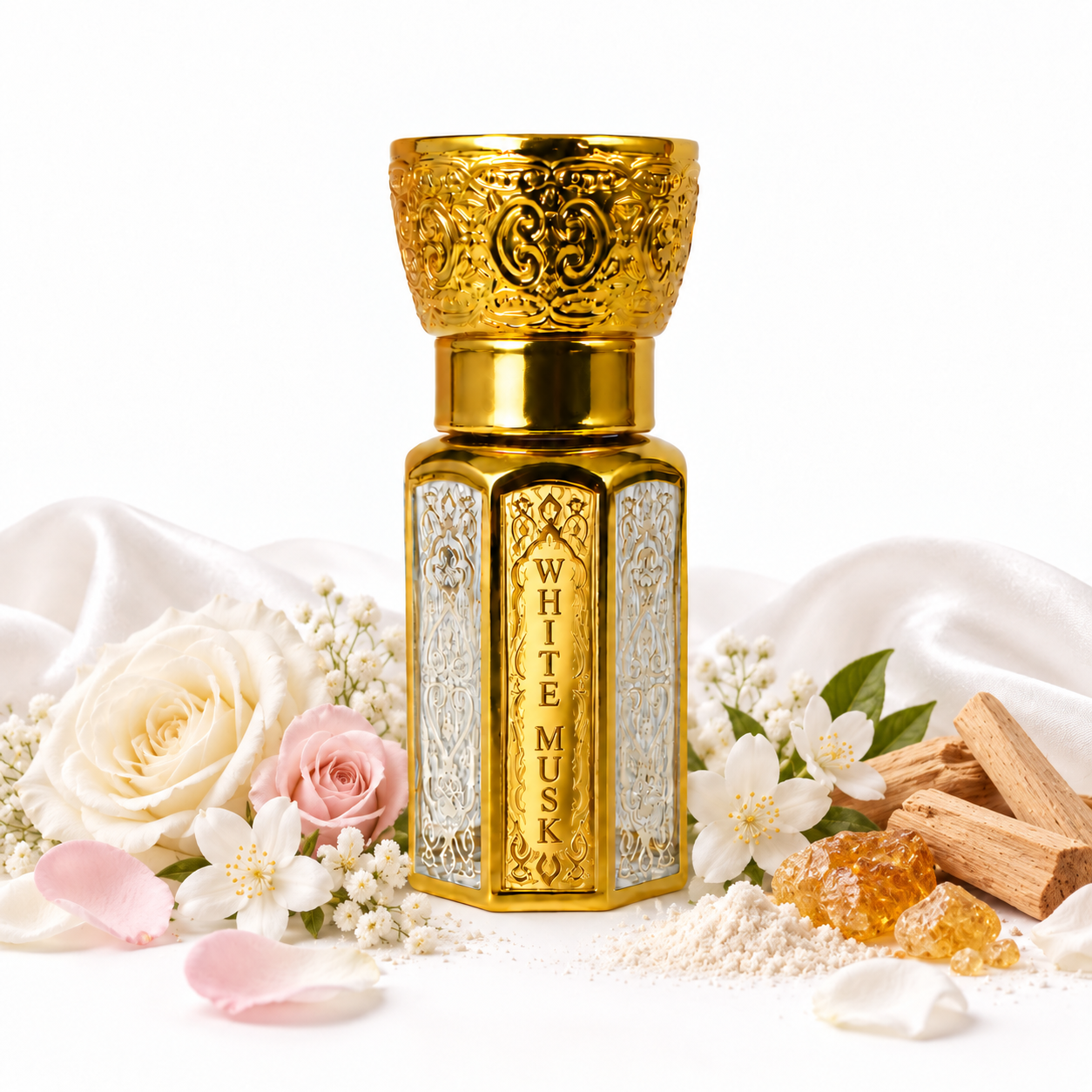 White Musk Attar | Long-Lasting Unisex Perfume Oil