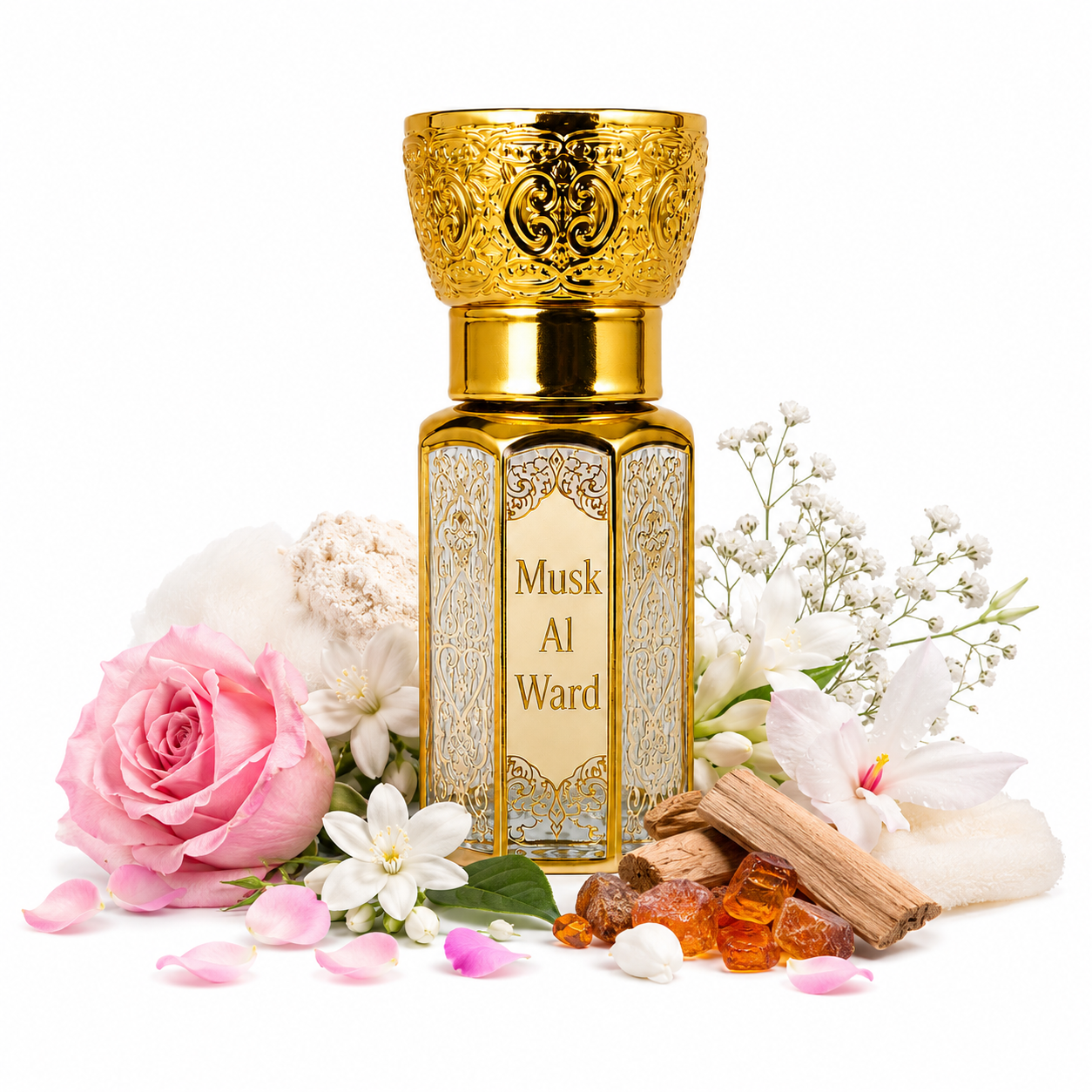 Musk Al Ward Attar | Rose & White Musk Perfume Oil