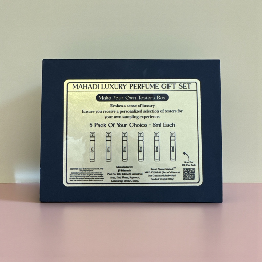 Luxury Mini Perfume Collection | 6 Perfumes | 8ml x 6 | Perfect Gift Set