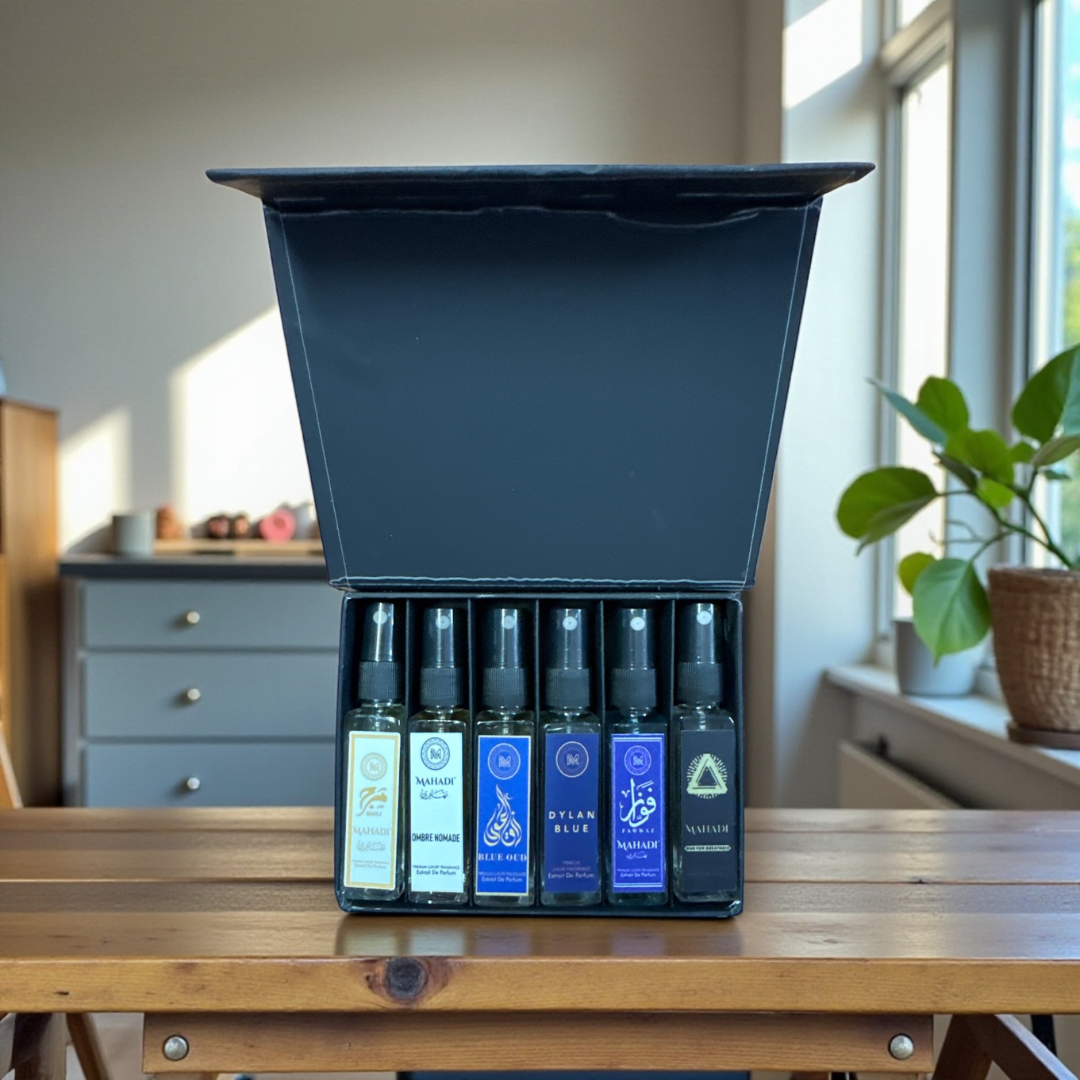 Luxury Mini Perfume Collection | 6 Perfumes | 8ml x 6 | Perfect Gift Set