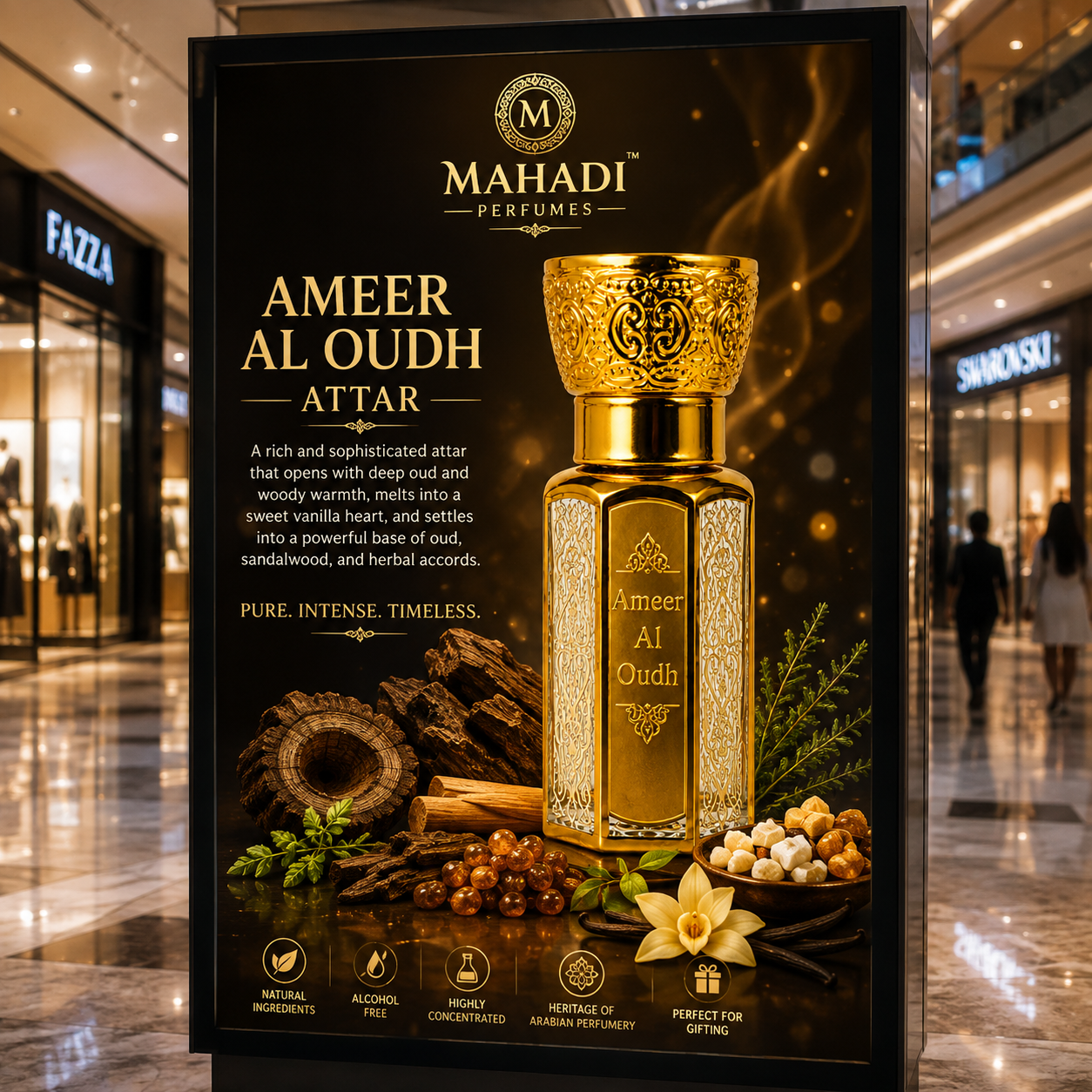 Ameer Al Oudh Attar | Premium Long Lasting Unisex Oud Fragrance