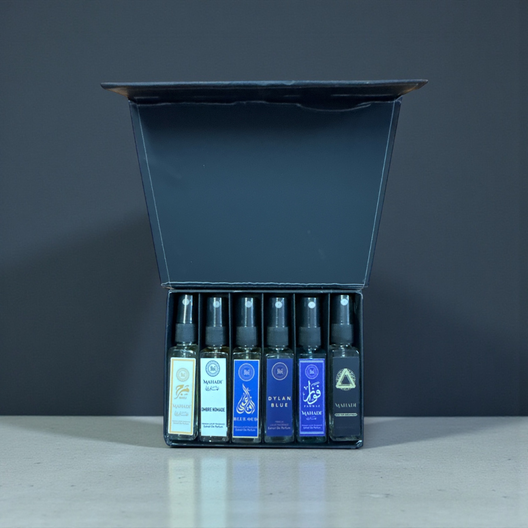 Luxury Mini Perfume Collection | 6 Perfumes | 8ml x 6 | Perfect Gift Set