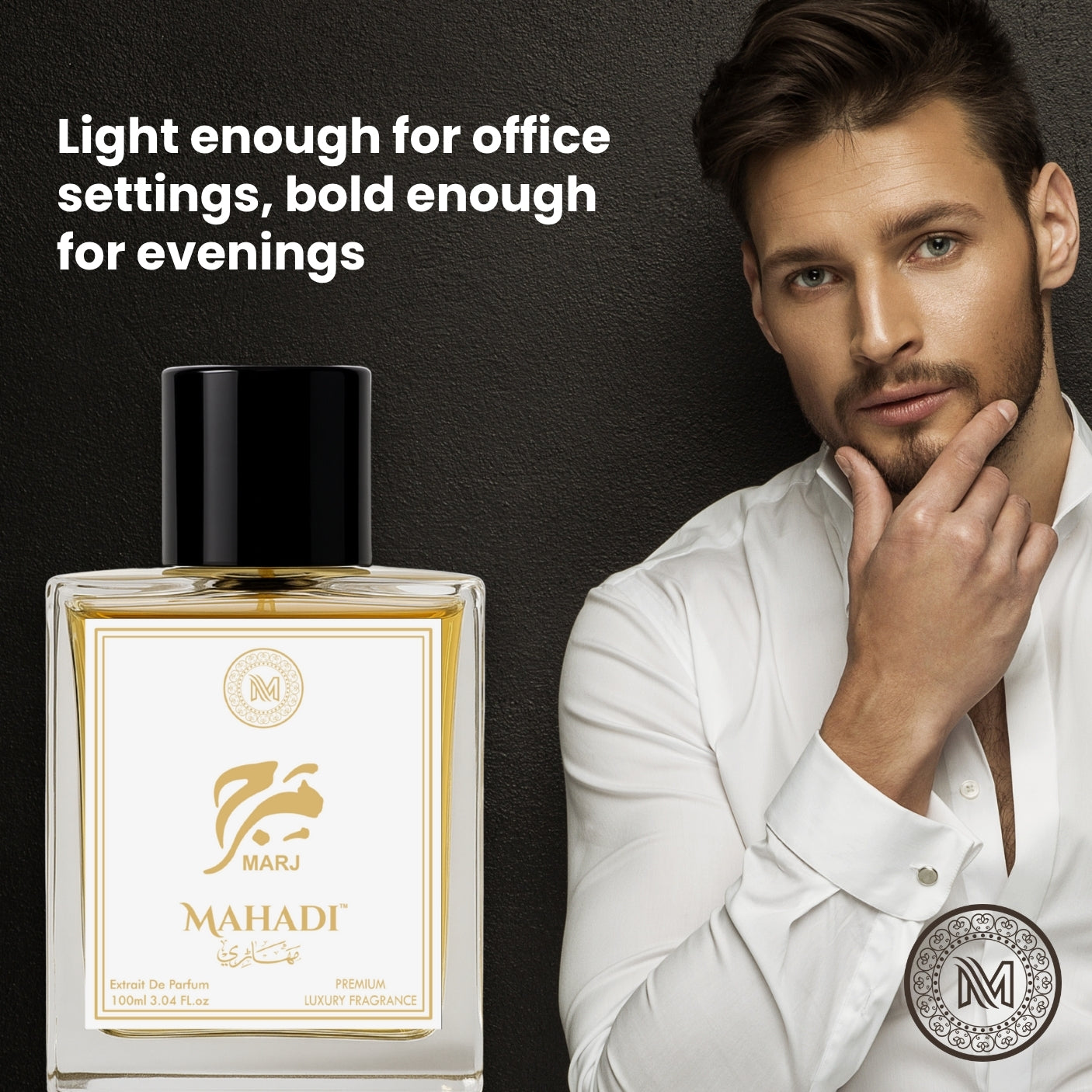 Marj Perfume Eau De Perfume | Premium Long Lasting Fragrance | Variants Available : 35 ml Spray / 100 ml Spray | Mahadi Perfumes