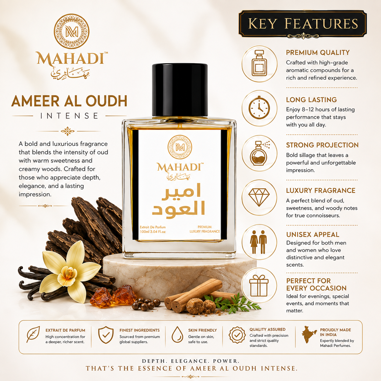 Ameer Al Oudh Intense Perfume