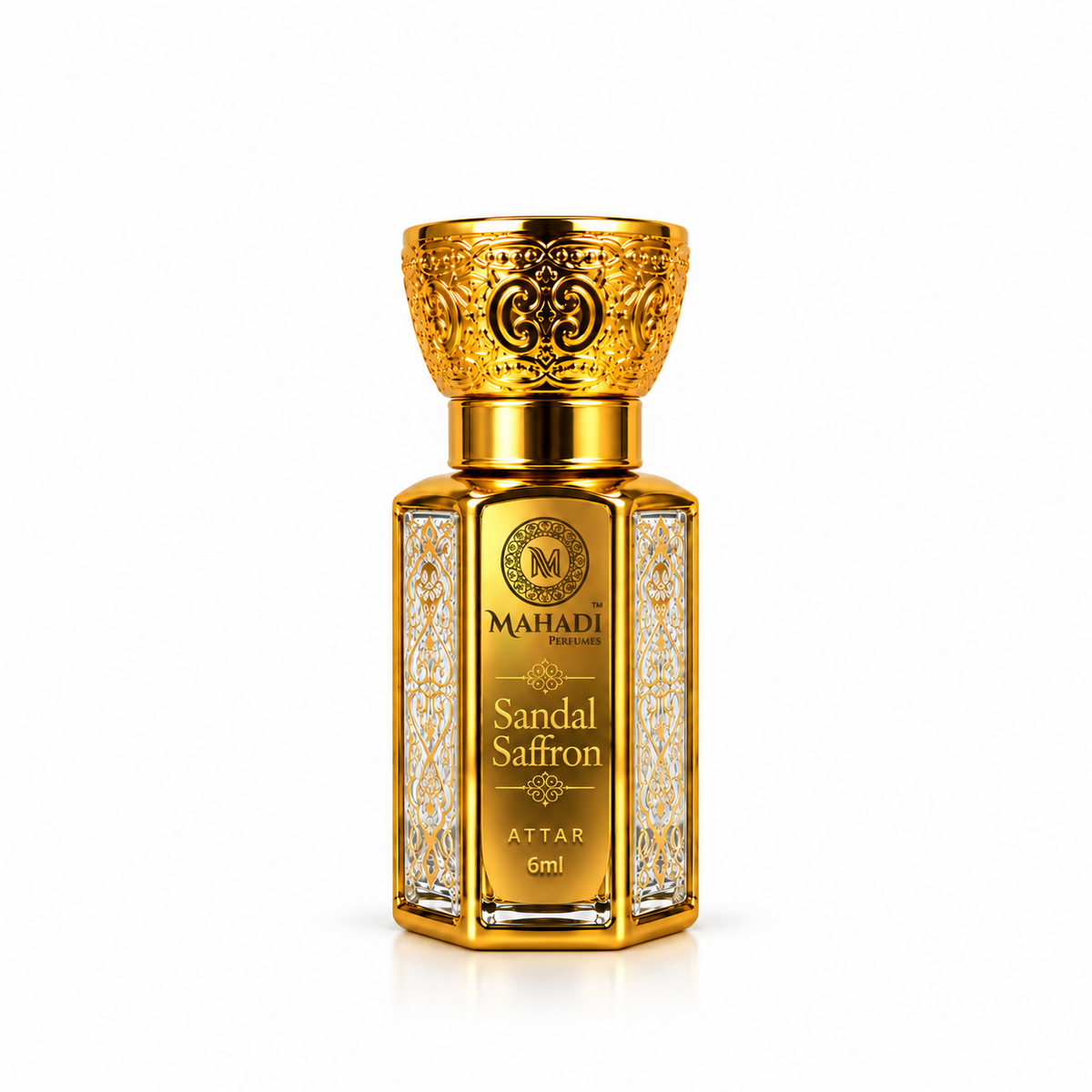 Sandal Saffron Attar 6ml | Woody & Spicy Unisex Fragrance