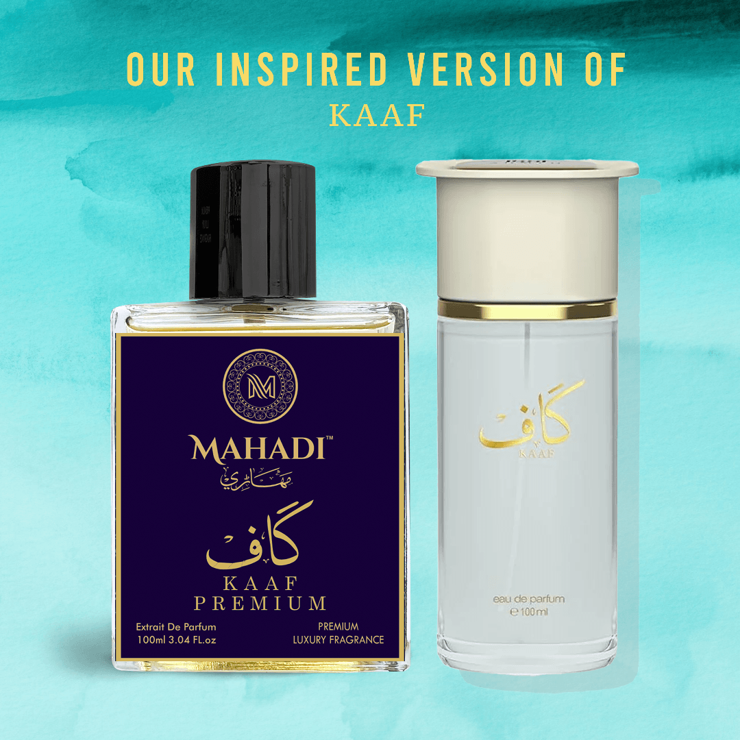 Kaaf Premium | Eau de Parfum | AA Maghribi Kaaf Unisex Perfume | Watermelon and Red Fruits Scent | Sandalwood and White Musk Base | Authentic Arabic Perfume India | Variants Available : 35 ml / 100 ml - Mahadi Perfumes