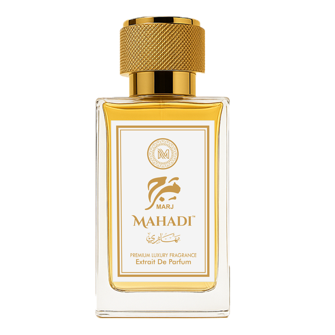 Marj Perfume Eau De Perfume | Premium Long Lasting Fragrance | Variants Available : 35 ml Spray / 100 ml Spray | Mahadi Perfumes