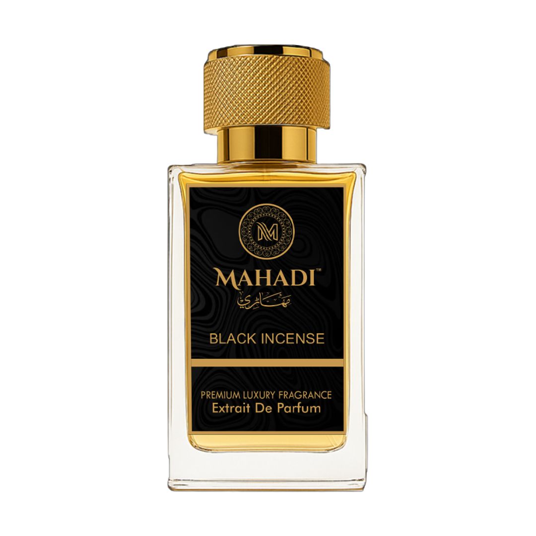 Black Incense Eau de Parfum– 35ml | Unisex Oriental Floral Woody Fragrance