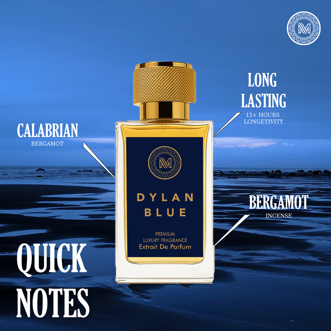 Dylan Blue Pour Homme | Aromatic Woody Fresh Fragrance | Strong and Long Lasting Spray | Luxury Gift for Him | V pour homme dylan blue | Variants Available : 35 ml / 100 ml - Mahadi Perfumes