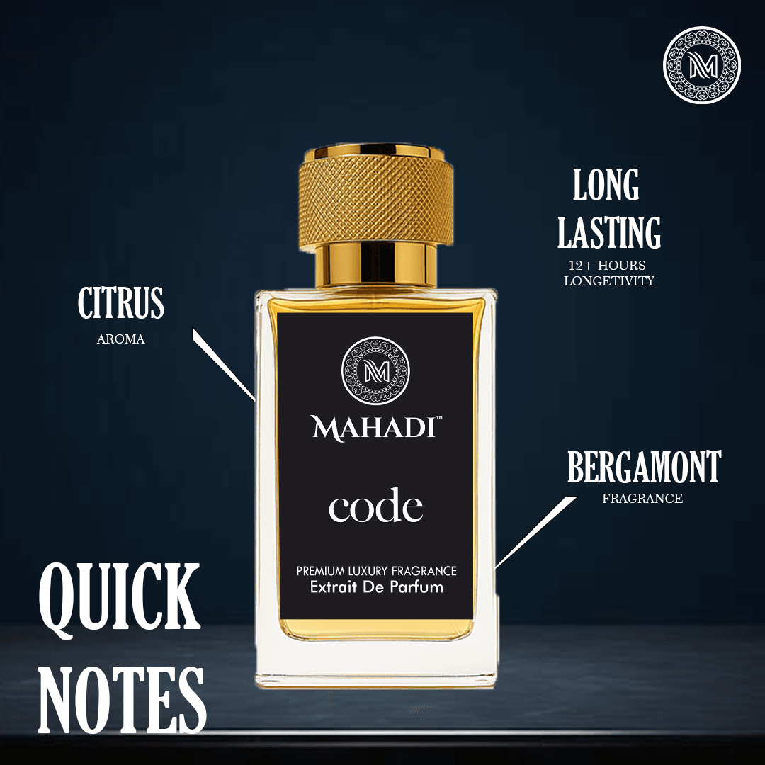 Code Eau de Toilette - Mahadi Perfumes