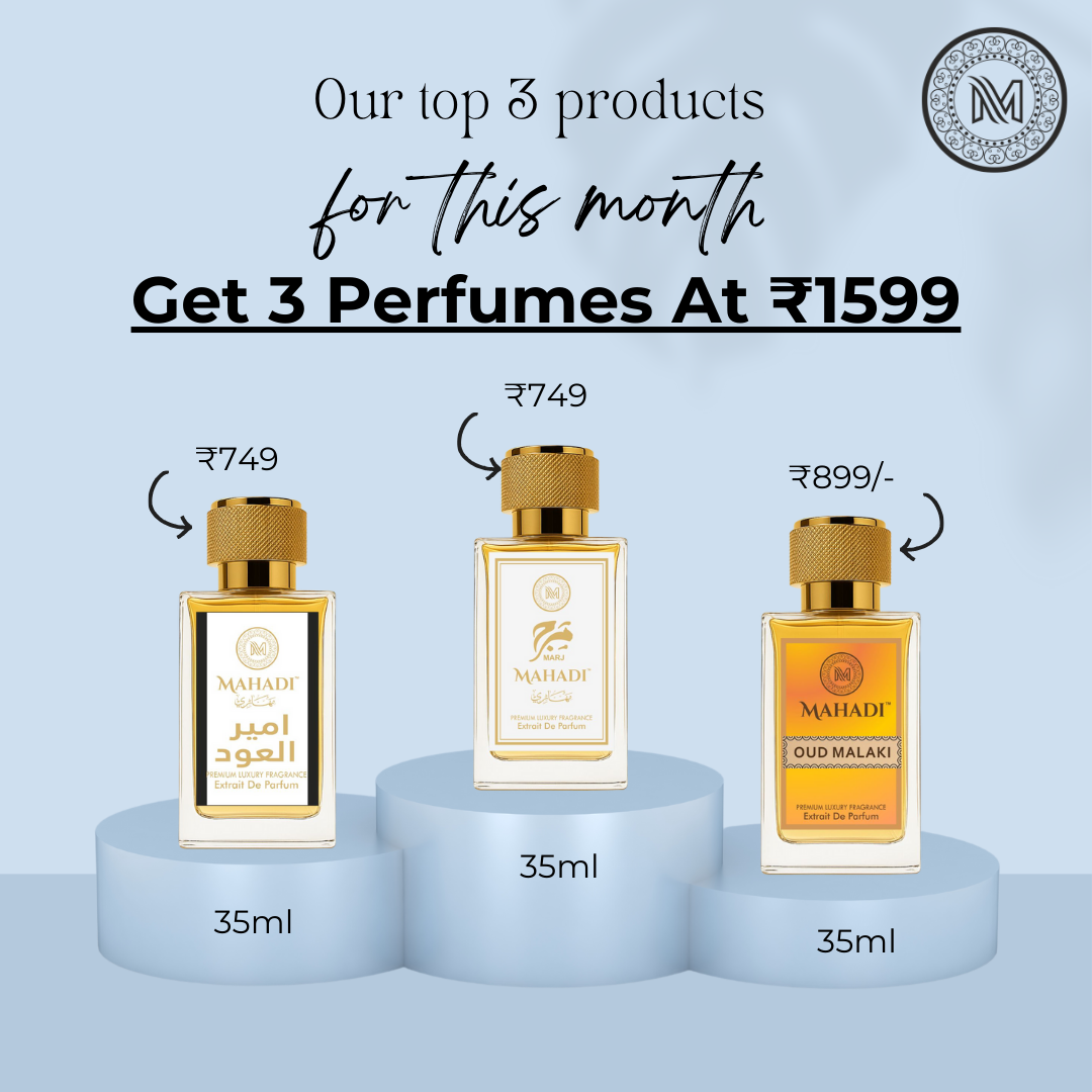 Get 3 Perfumes at ₹1599