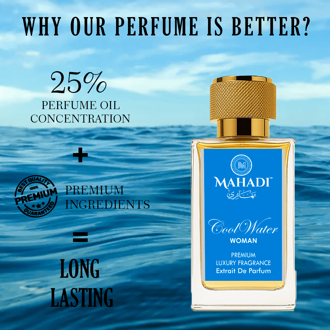 Cool Water Eau de Toilette for Women - Mahadi Perfumes
