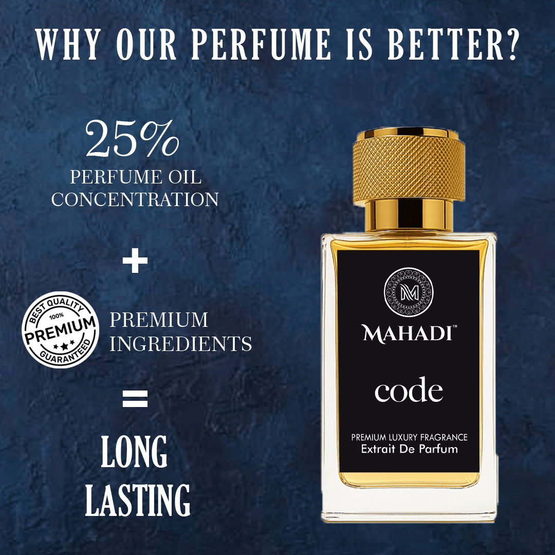 Code Eau de Toilette - Mahadi Perfumes
