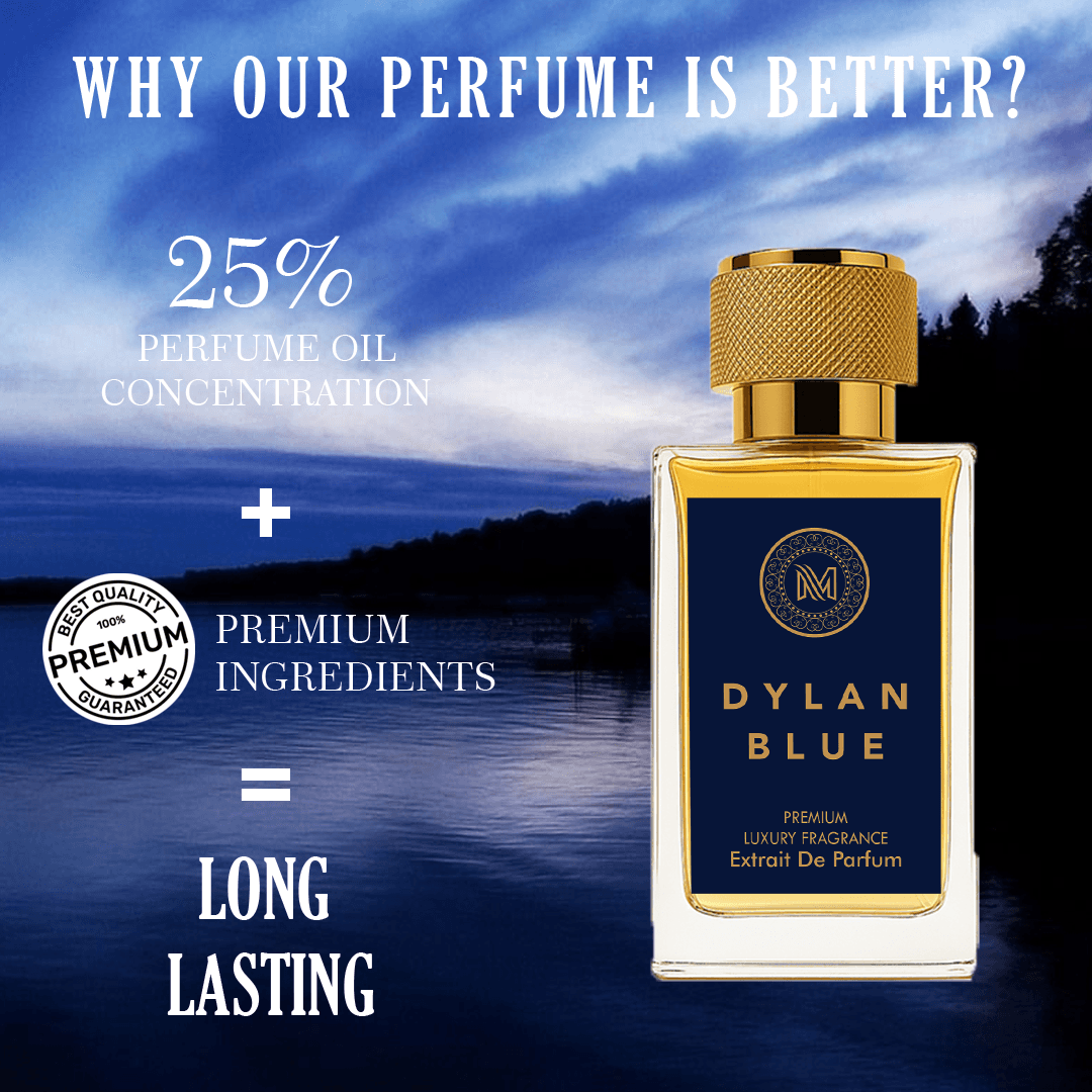 Dylan Blue Pour Homme | Aromatic Woody Fresh Fragrance | Strong and Long Lasting Spray | Luxury Gift for Him | V pour homme dylan blue | Variants Available : 35 ml / 100 ml - Mahadi Perfumes
