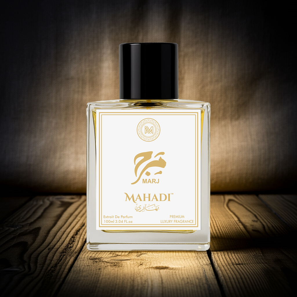 Marj Perfume Eau De Perfume | Premium Long Lasting Fragrance | Variants Available : 35 ml Spray / 100 ml Spray | Mahadi Perfumes