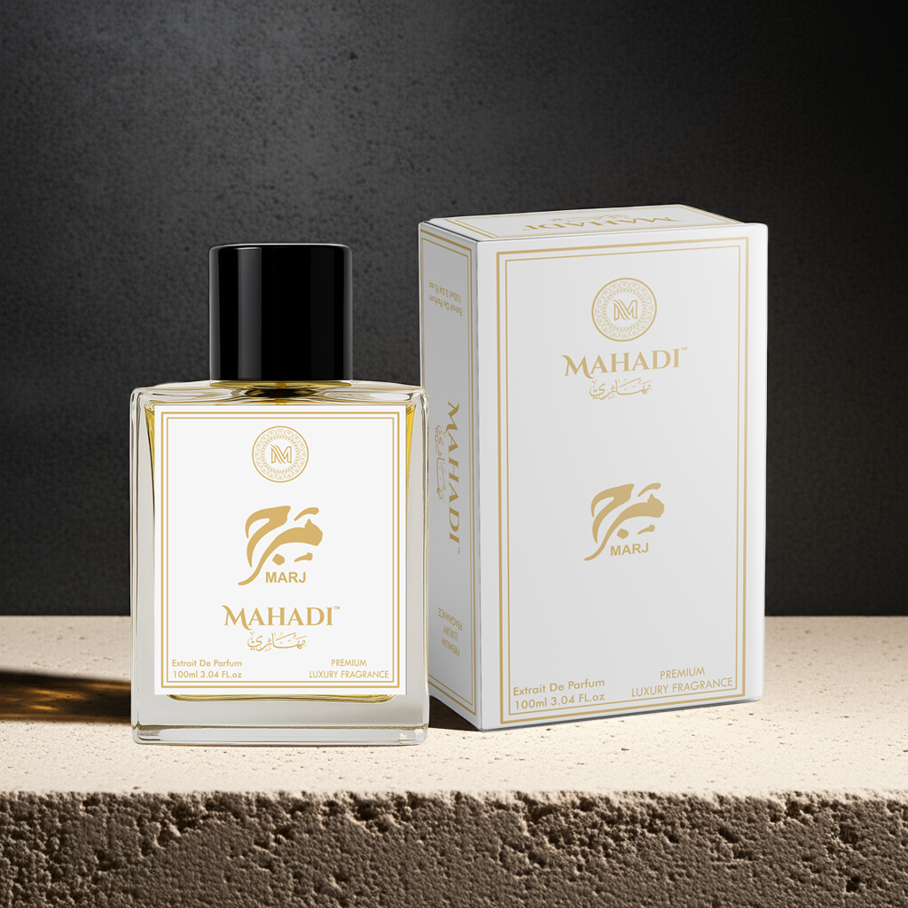 Marj Perfume Eau De Perfume | Premium Long Lasting Fragrance | Variants Available : 35 ml Spray / 100 ml Spray | Mahadi Perfumes